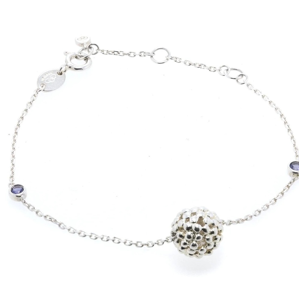 Links of Effervescence Silver Bubble Bracelet